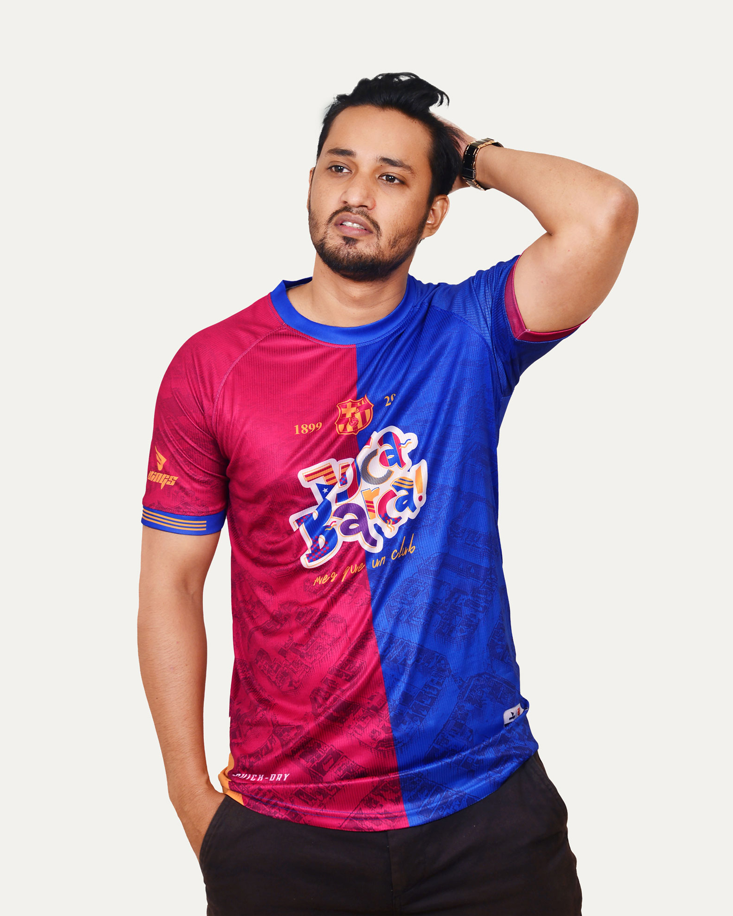VISCA BARÇA!!
FC BARCELONA CONCEPT FANS JERSEY-1