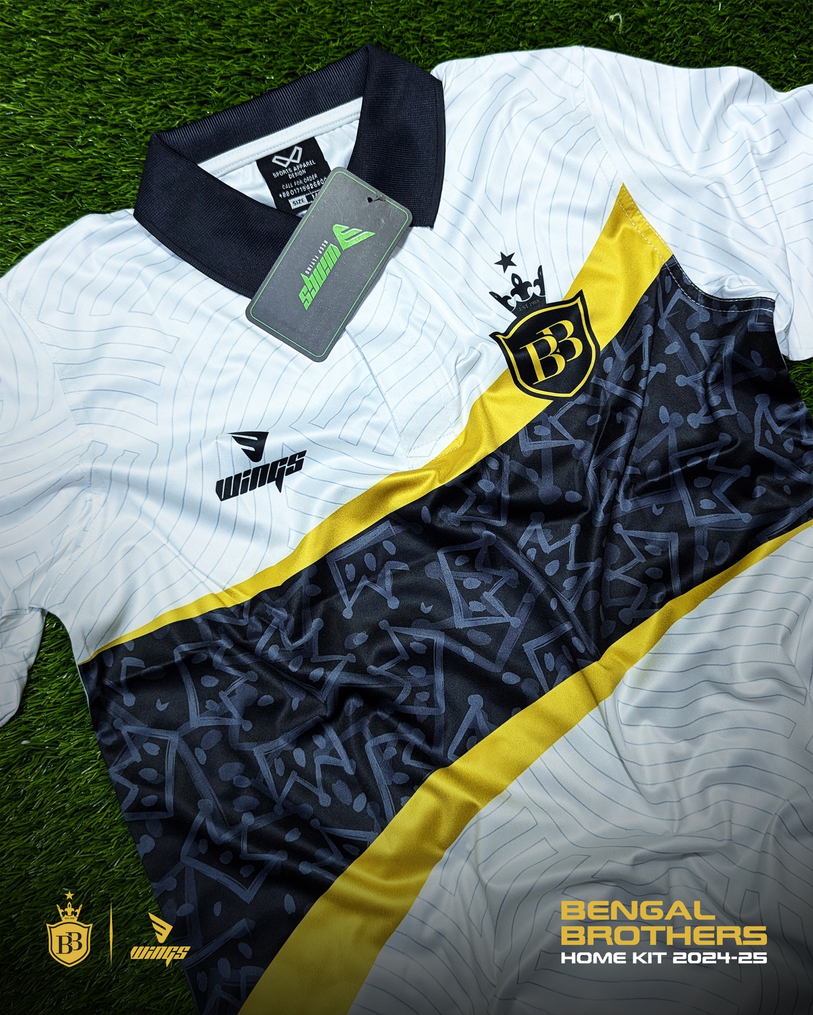 HOME KIT 2024-25!! BENGAL BROTHERS FC, USA Gallery Image 1