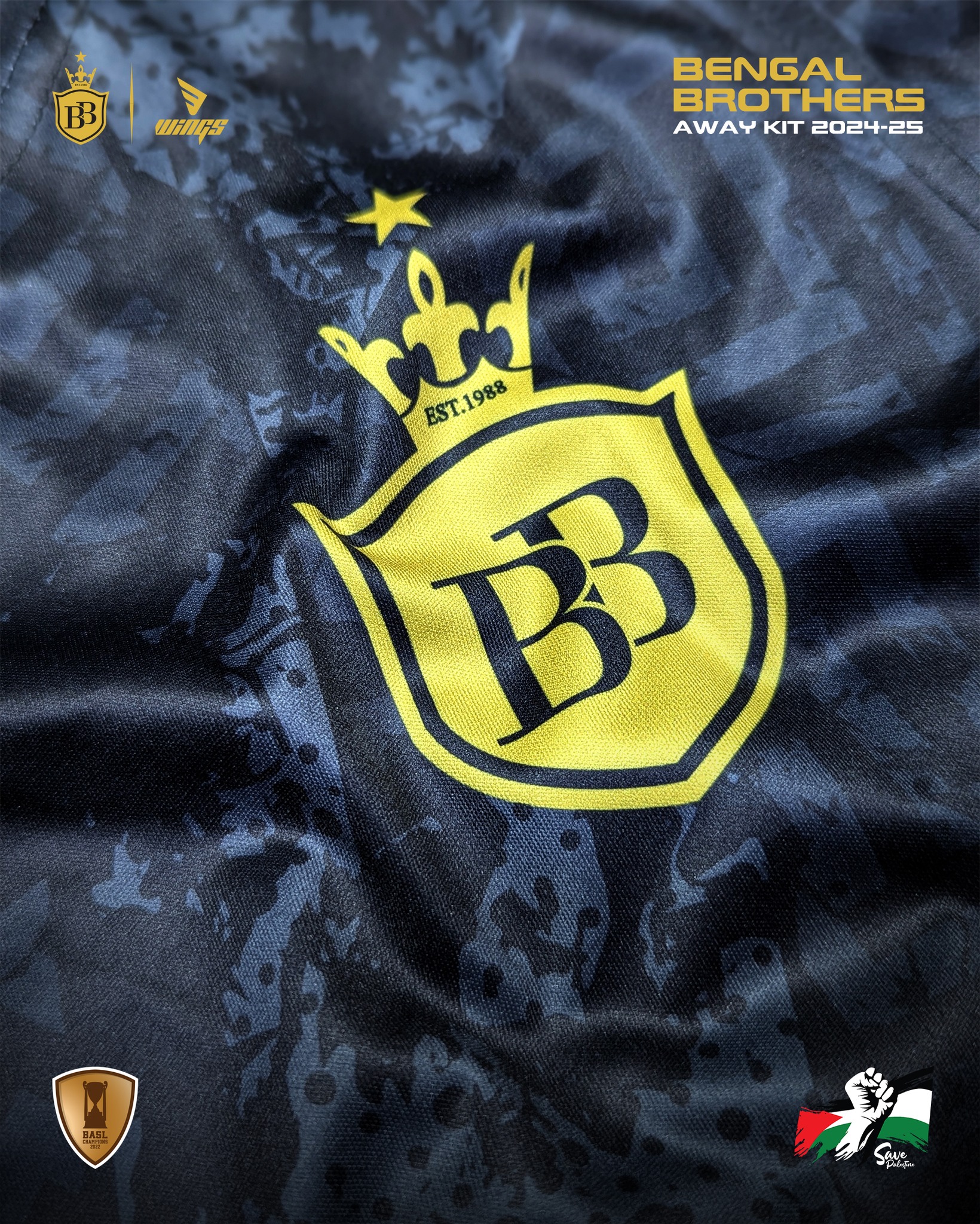 AWAY KIT 2024-25!! BENGAL BROTHERS FC, USA Gallery Image 2