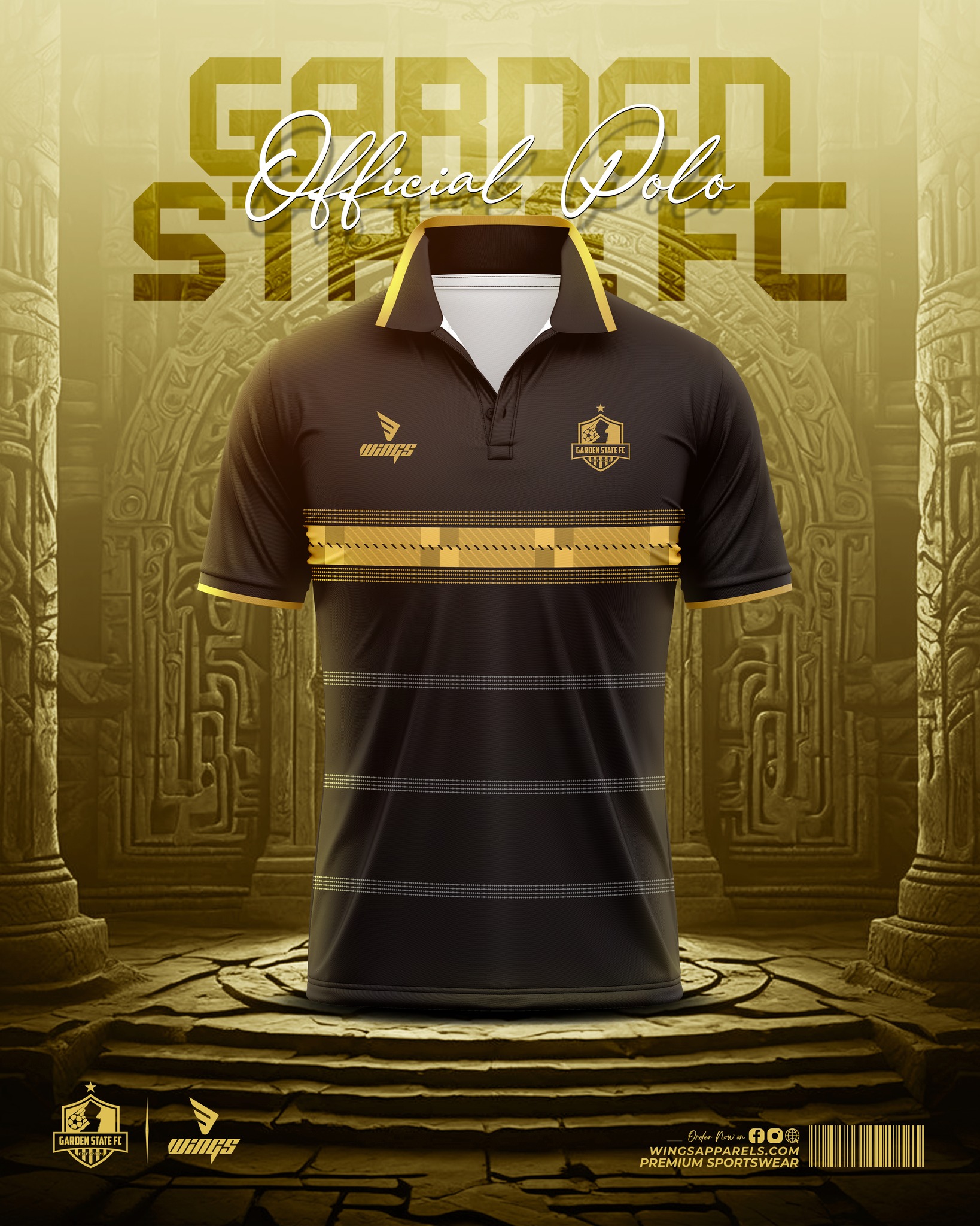 TRAVEL TEE  OF GARDEN STATE FC, USA