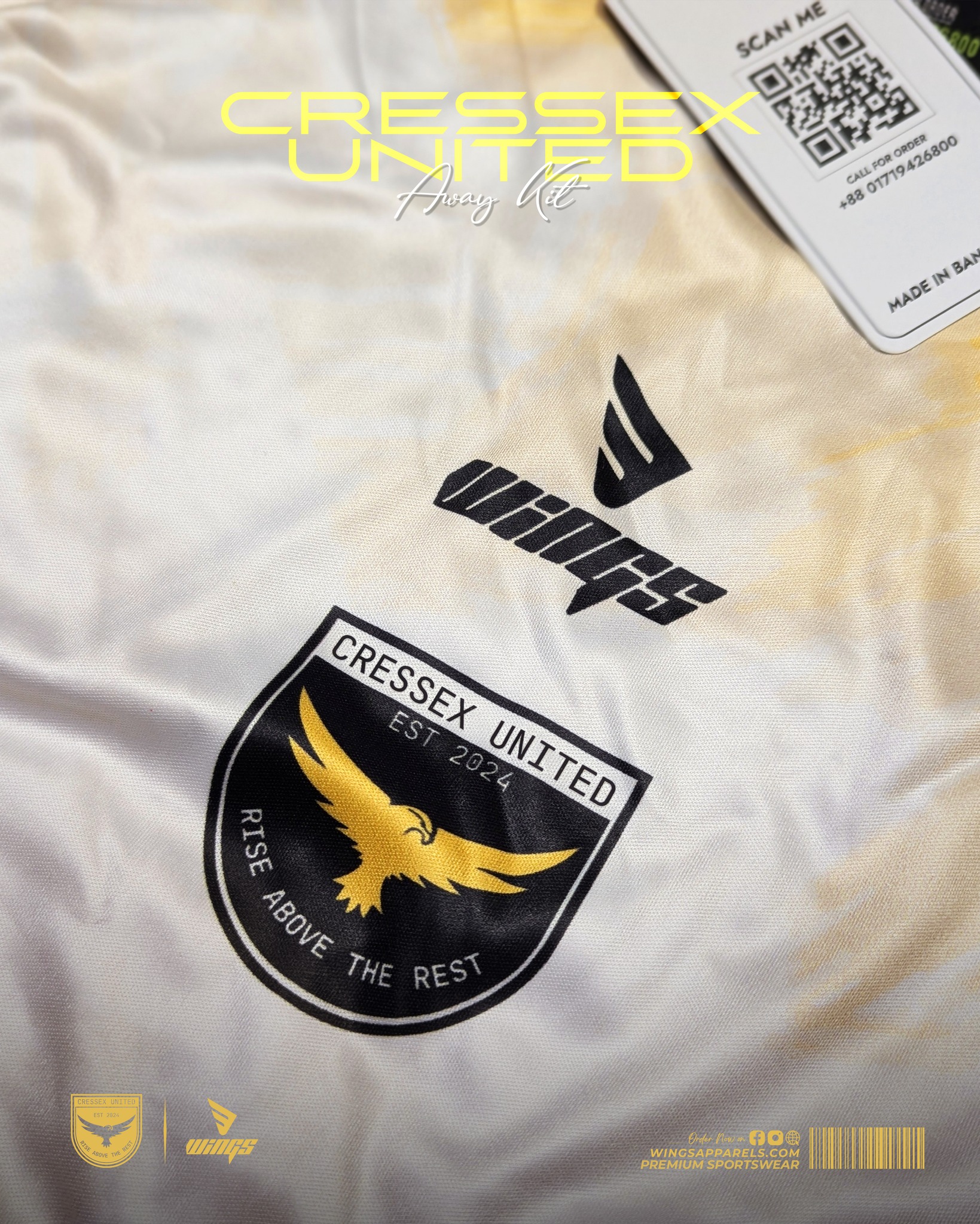 AWAY KIT 2024-25!! CRESSEX UNITED FC, UK Gallery Image 3