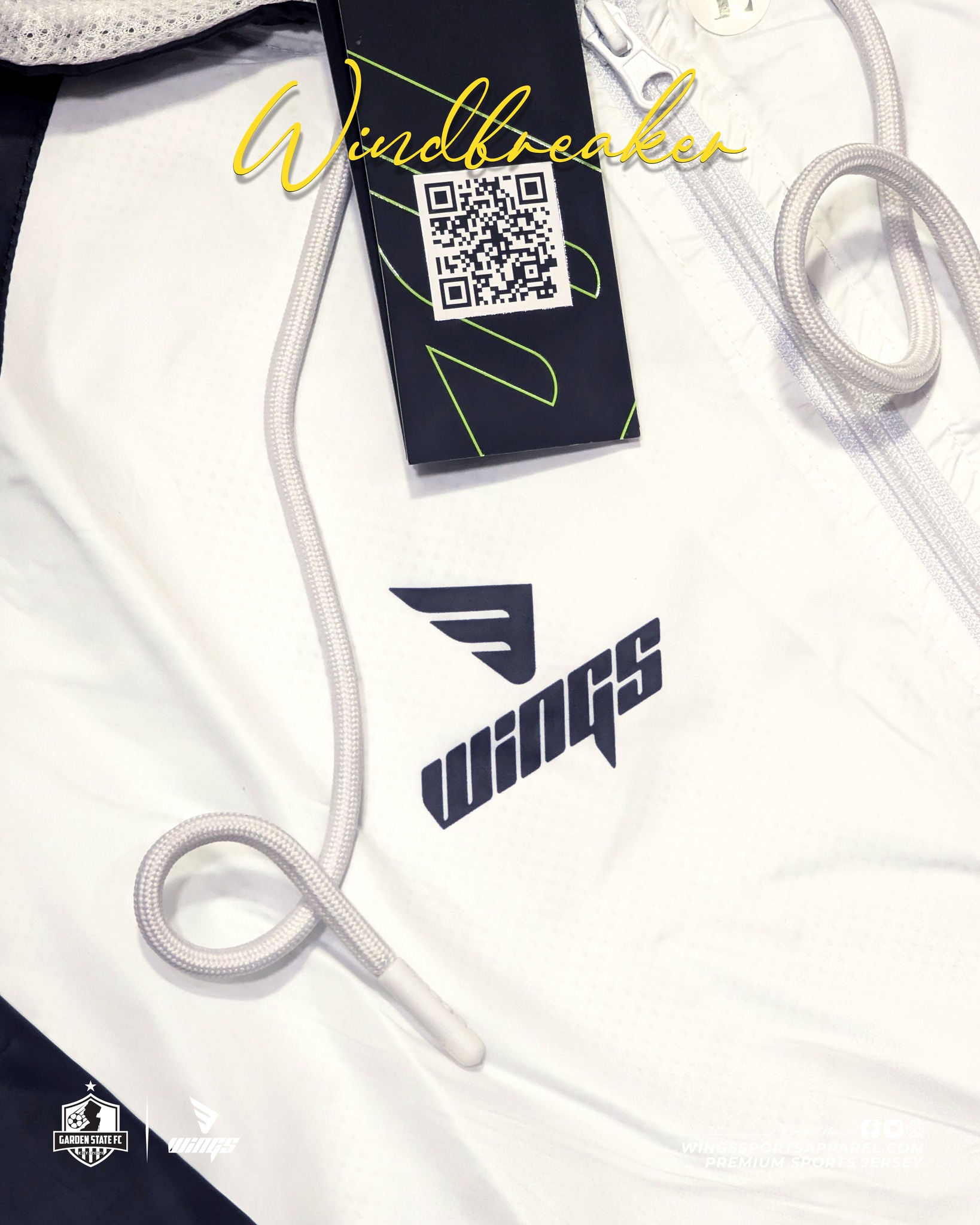 Windbreaker Jacket 2024-25!! GARDEN STATE FC, USA Gallery Image 5